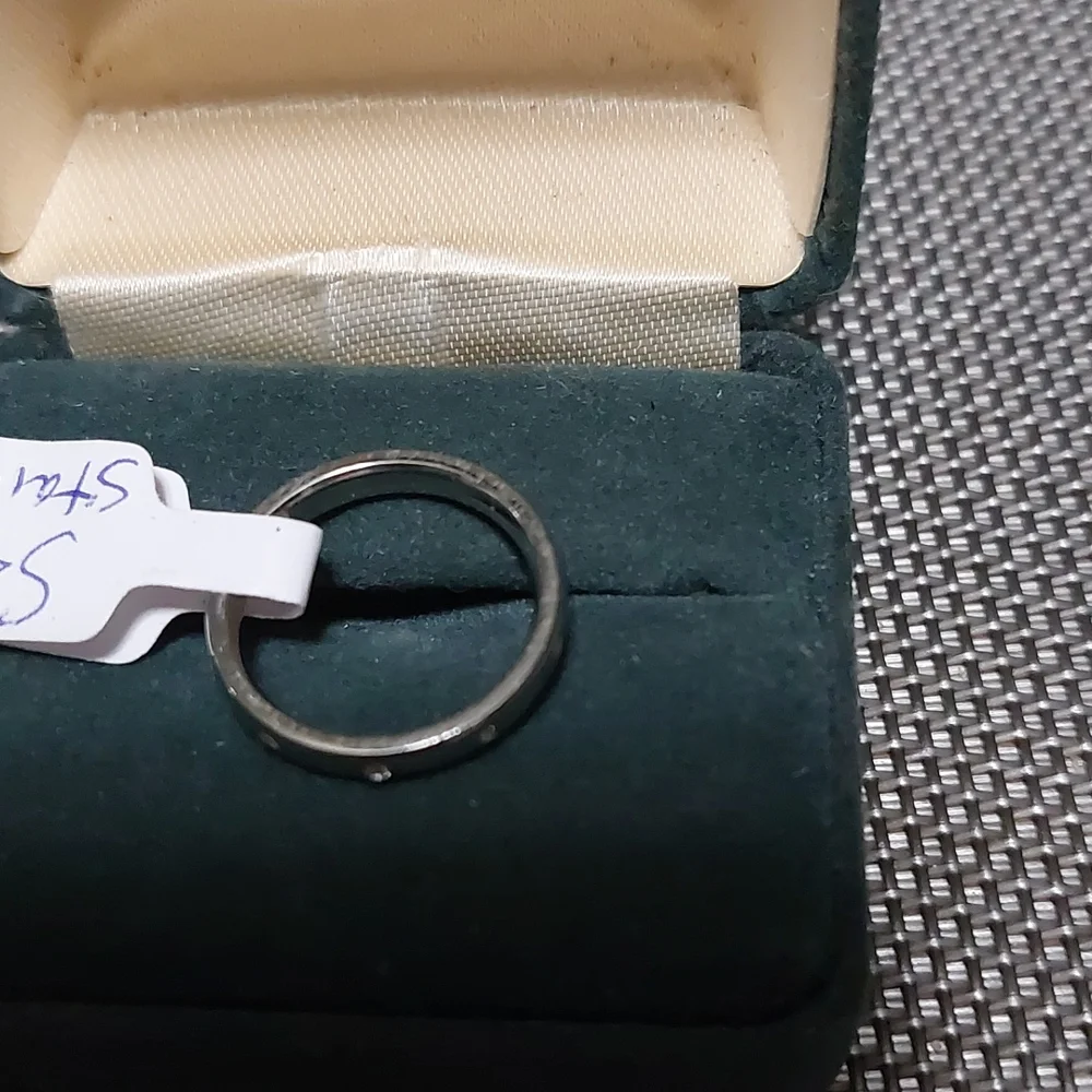Stainless steel cz ring assorted sizes - Picture 6 of 8